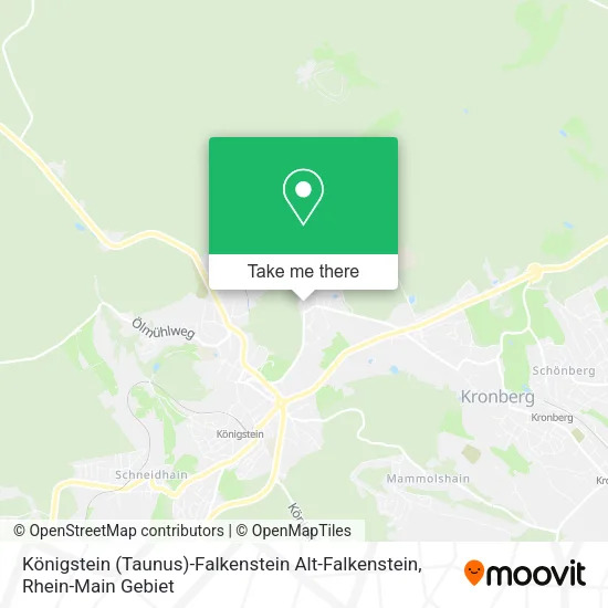 Карта Königstein (Taunus)-Falkenstein Alt-Falkenstein
