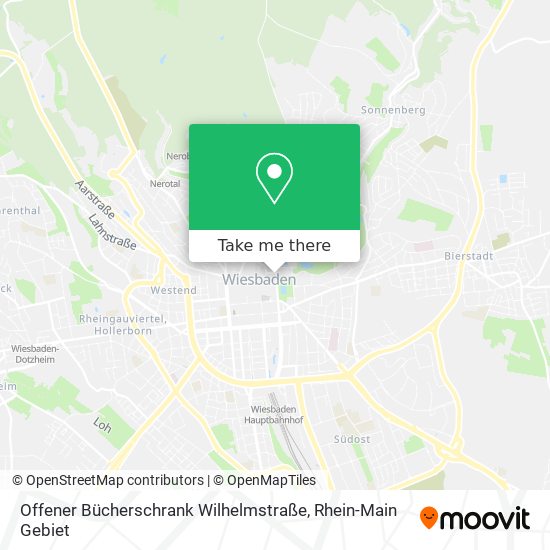 Offener Bücherschrank Wilhelmstraße map