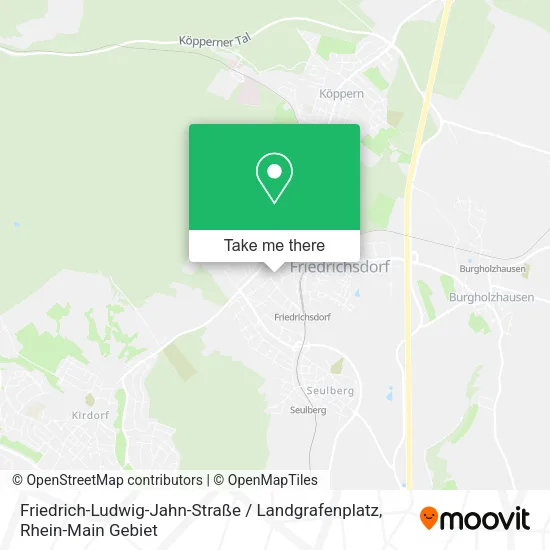 Карта Friedrich-Ludwig-Jahn-Straße / Landgrafenplatz