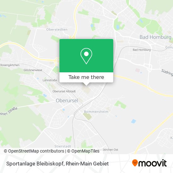 Карта Sportanlage Bleibiskopf