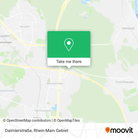 Карта Daimlerstraße