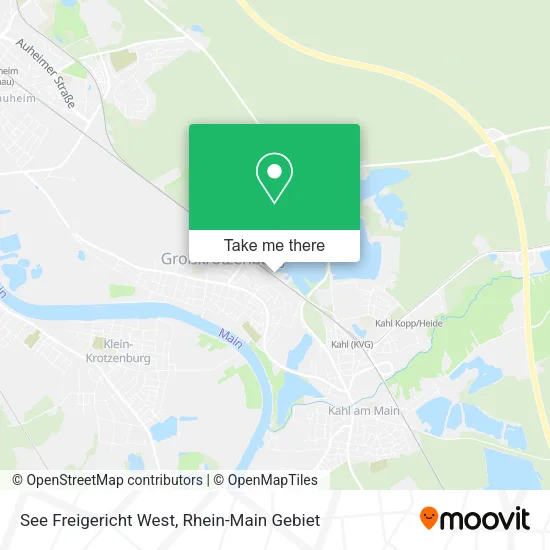 Карта See Freigericht West