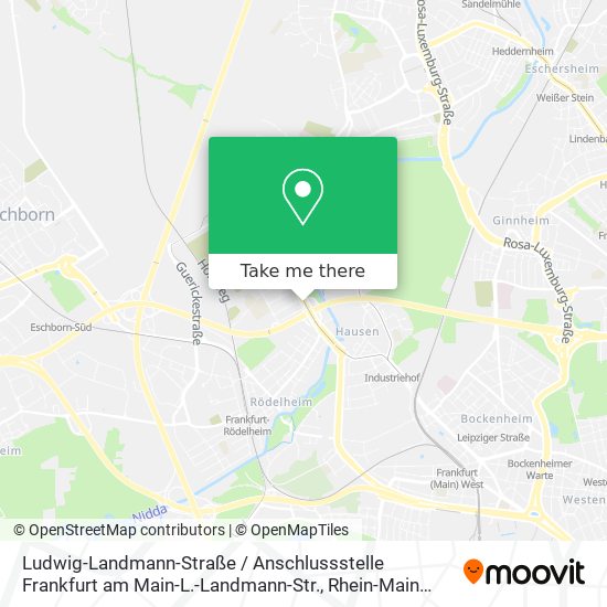 Ludwig-Landmann-Straße / Anschlussstelle Frankfurt am Main-L.-Landmann-Str. map