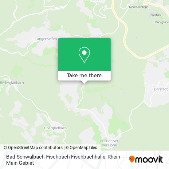 Карта Bad Schwalbach-Fischbach Fischbachhalle