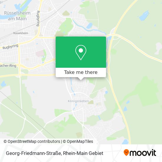 Georg-Friedmann-Straße map
