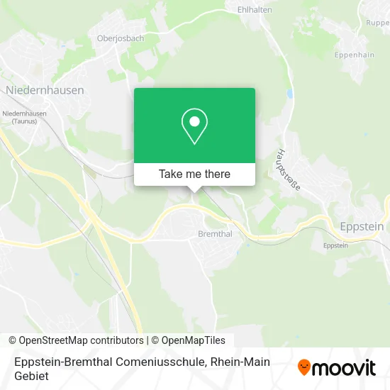 Eppstein-Bremthal Comeniusschule map