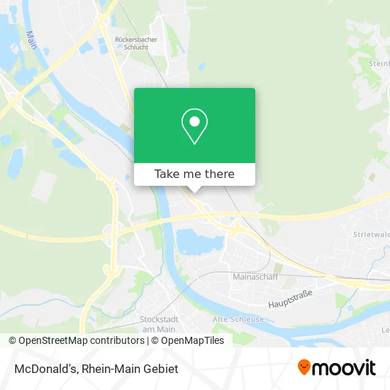 Карта McDonald's