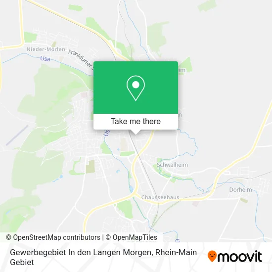 Карта Gewerbegebiet In den Langen Morgen