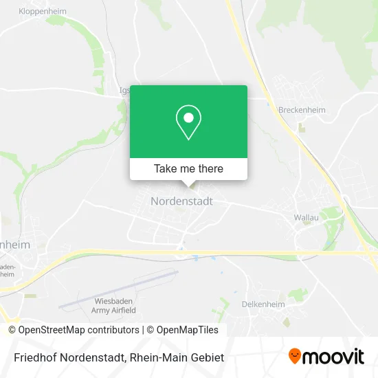 Карта Friedhof Nordenstadt
