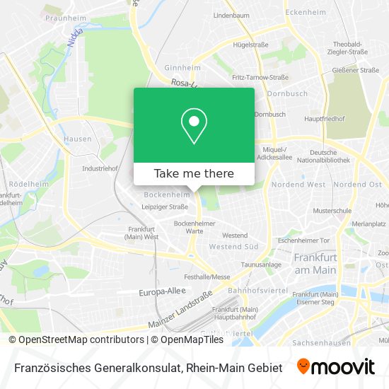 Französisches Generalkonsulat map