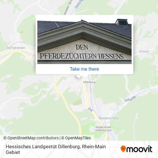 Hessisches Landgestüt Dillenburg map