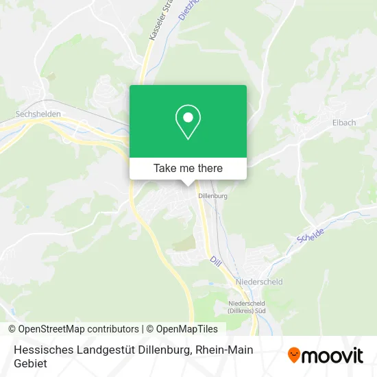 Карта Hessisches Landgestüt Dillenburg
