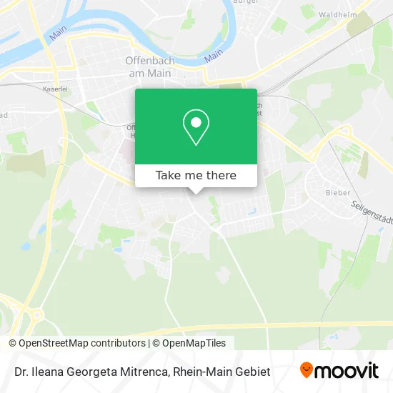 Карта Dr. Ileana Georgeta Mitrenca