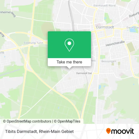 Карта Tibits Darmstadt