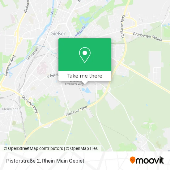 Карта Pistorstraße 2