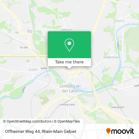 Карта Offheimer Weg 44
