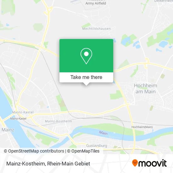 Карта Mainz-Kostheim