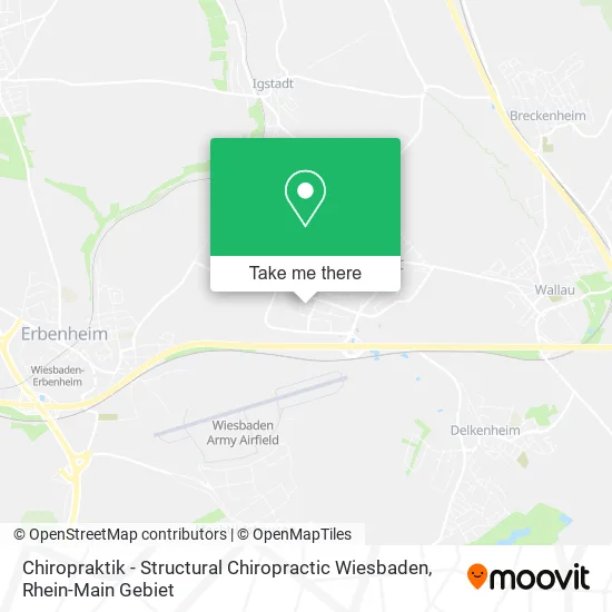 Chiropraktik - Structural Chiropractic Wiesbaden map