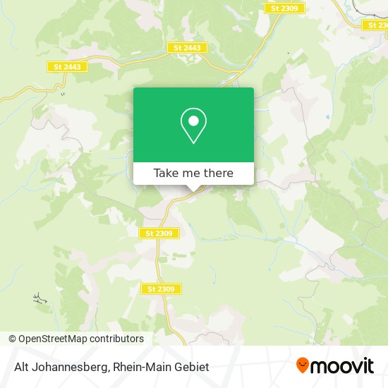 Alt Johannesberg map