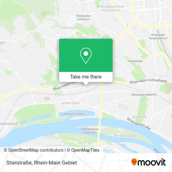 Карта Stielstraße