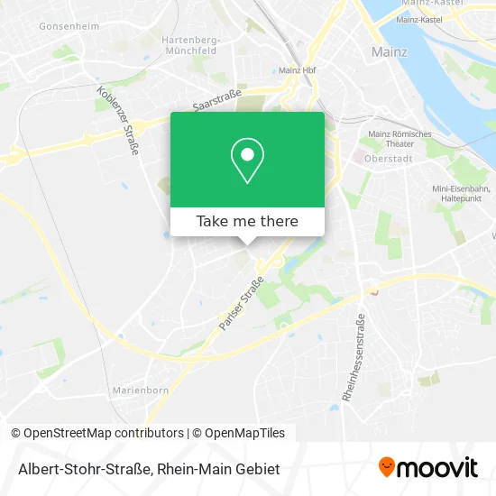 Карта Albert-Stohr-Straße