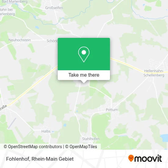 Fohlenhof map