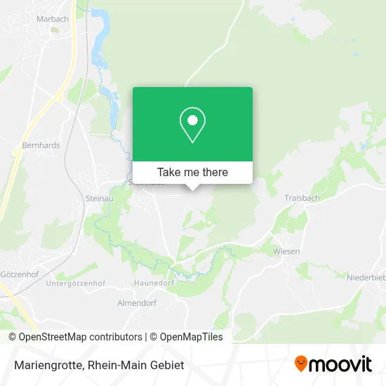 Mariengrotte map
