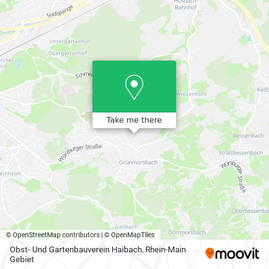 Obst- Und Gartenbauverein Haibach map