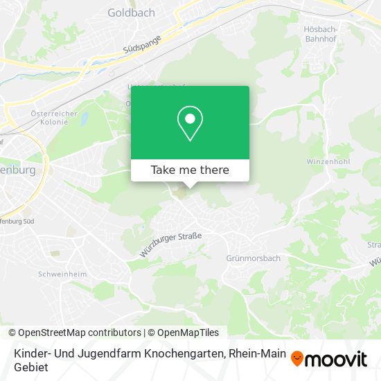 Kinder- Und Jugendfarm Knochengarten map