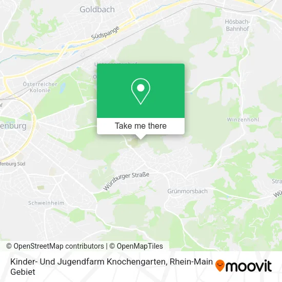 Карта Kinder- Und Jugendfarm Knochengarten