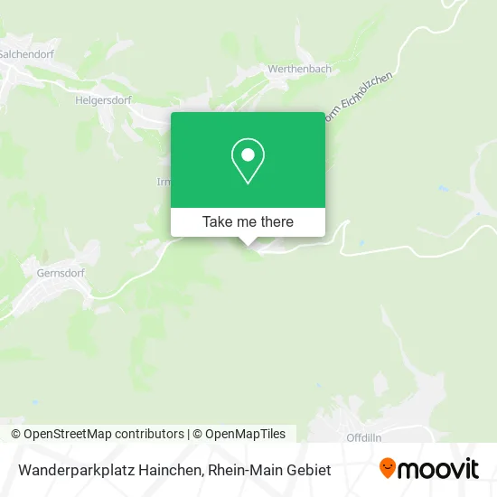 Wanderparkplatz Hainchen map