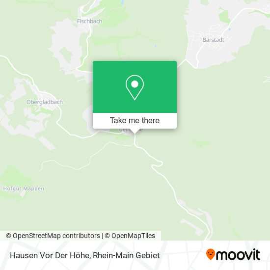 Hausen Vor Der Höhe map