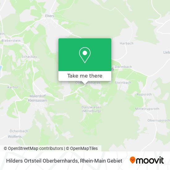 Hilders Ortsteil Oberbernhards map