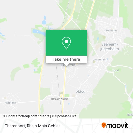 Theresport map