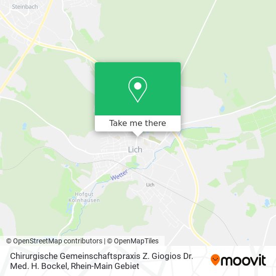 Chirurgische Gemeinschaftspraxis Z. Giogios Dr. Med. H. Bockel map