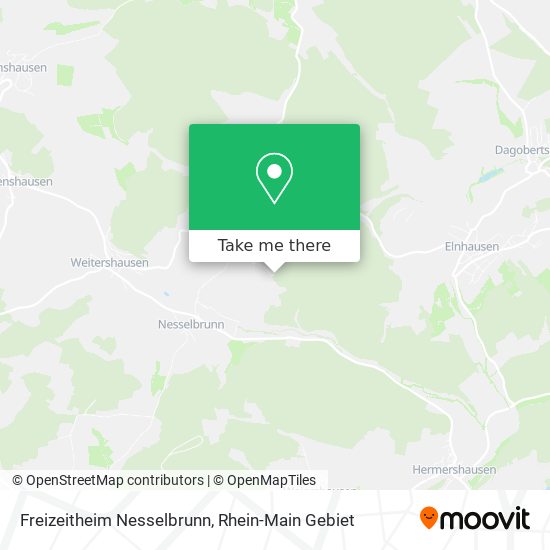 Карта Freizeitheim Nesselbrunn