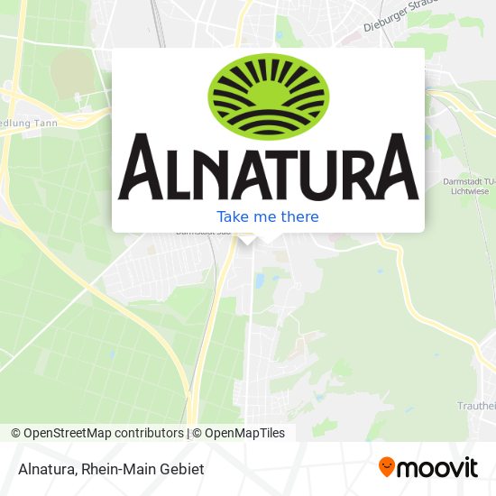Карта Alnatura