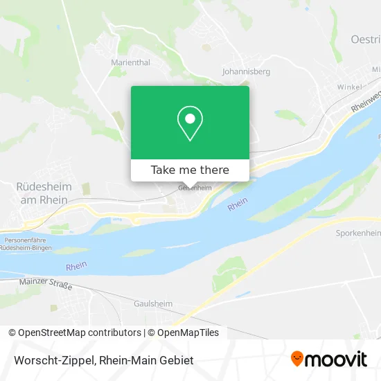 Карта Worscht-Zippel