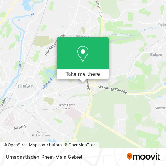 Карта Umsonstladen