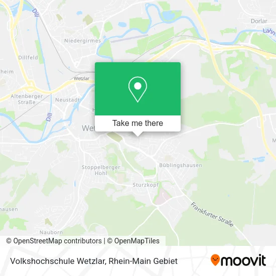 Карта Volkshochschule Wetzlar
