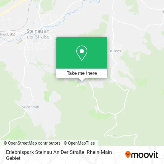 Карта Erlebnispark Steinau An Der Straße