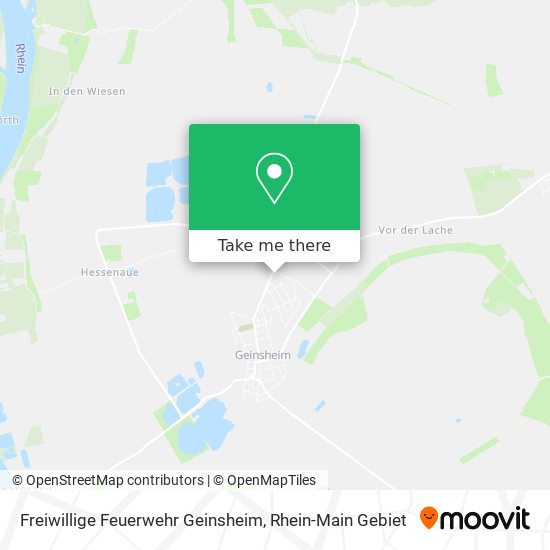Freiwillige Feuerwehr Geinsheim map