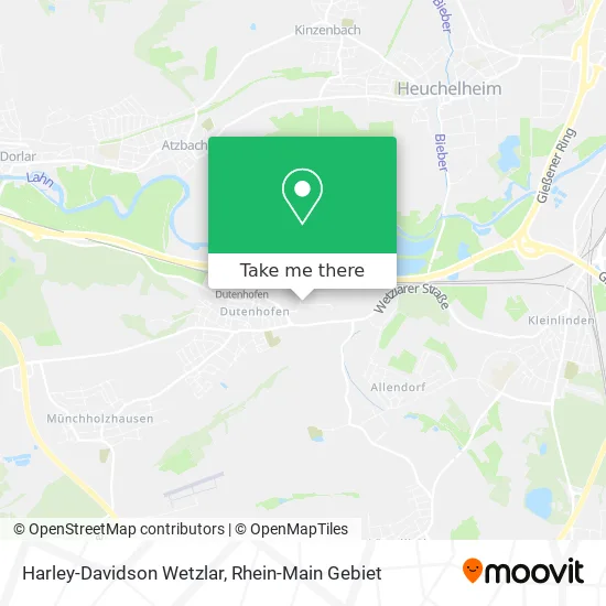 Карта Harley-Davidson Wetzlar