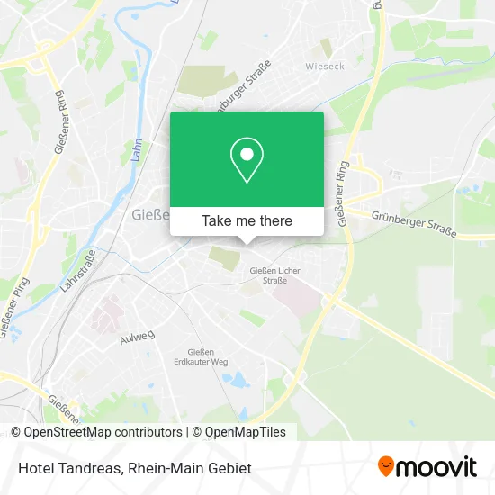 Карта Hotel Tandreas