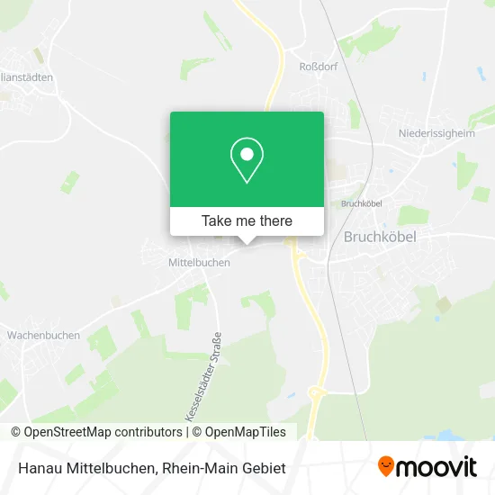 Карта Hanau Mittelbuchen