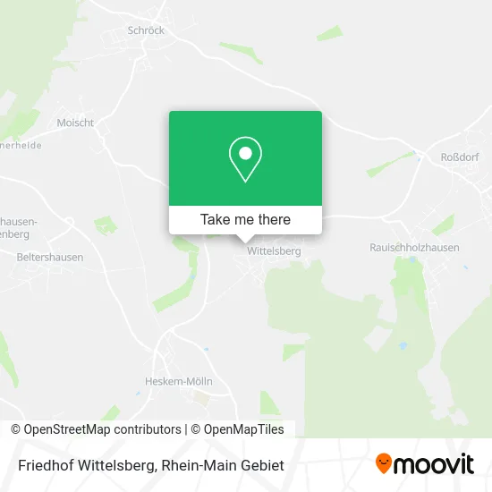 Карта Friedhof Wittelsberg