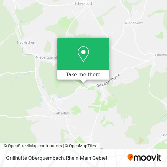 Grillhütte Oberquembach map