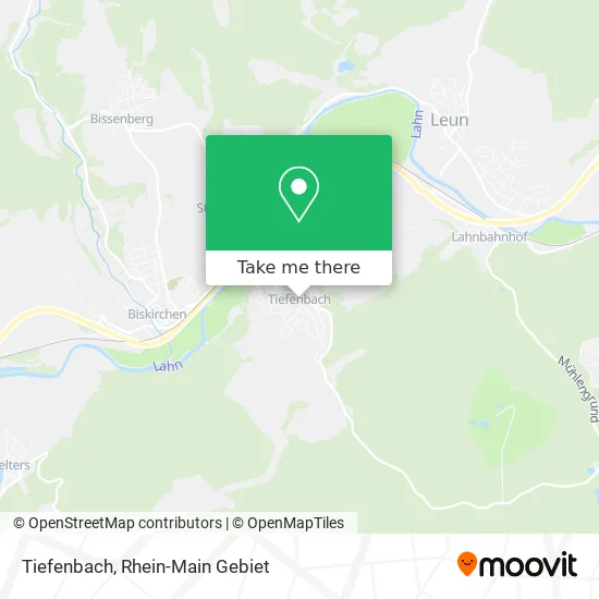 Карта Tiefenbach