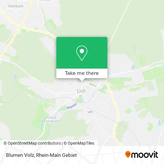 Карта Blumen Volz