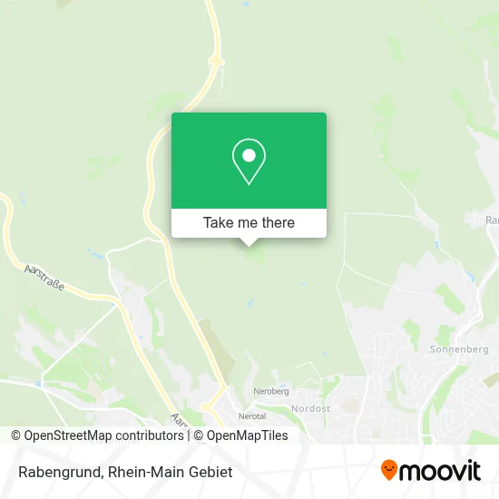 Rabengrund map